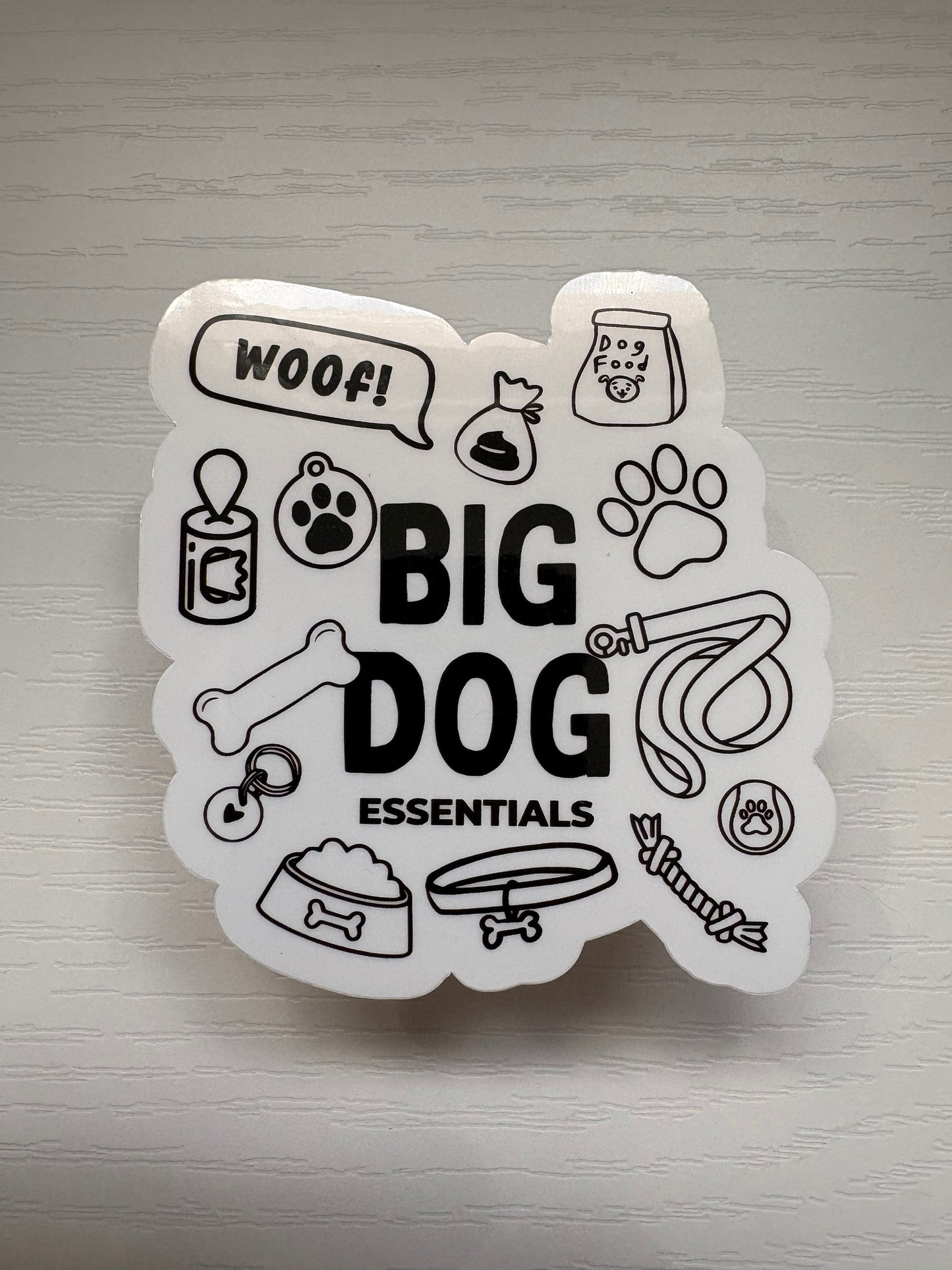 Big Dog Essentials Sticker