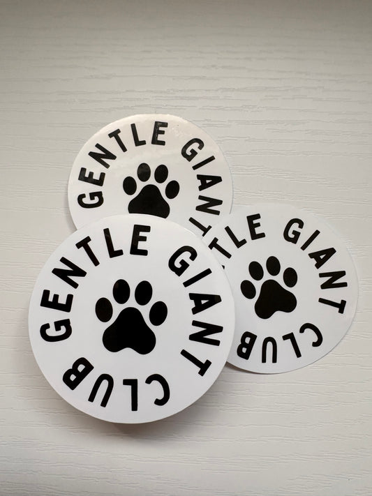 Gentle Giant Club Sticker