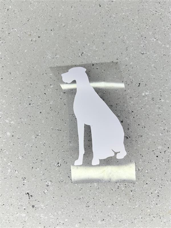 Great Dane Giant Breed Big Dawg Bumper Sticker