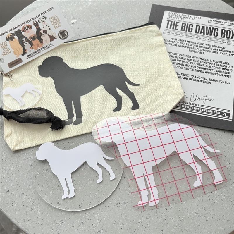Personalized Custom Dog Breed Stocking Stuffers Gifts for Big Dog Lovers Dog Mom