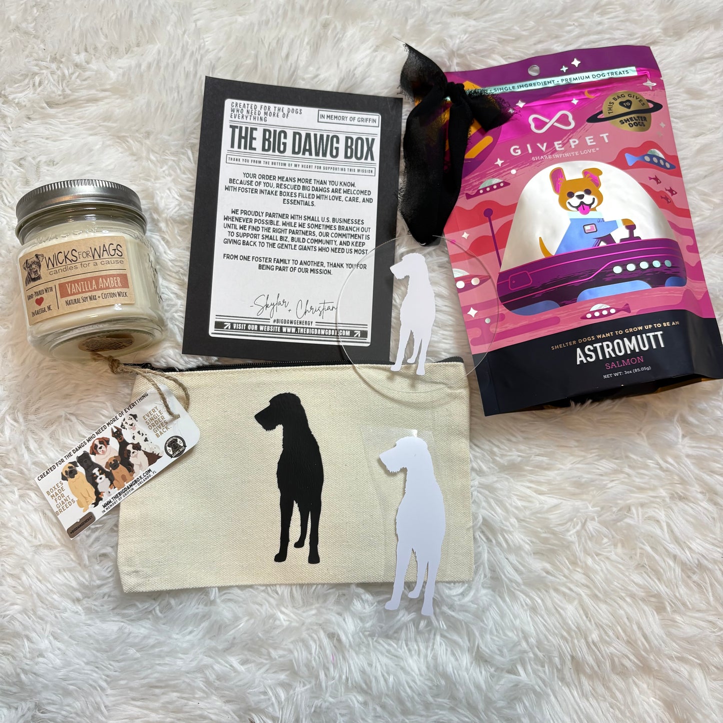 Irish Wolfhound Custom Gift Set For Giant Breed Dog Moms