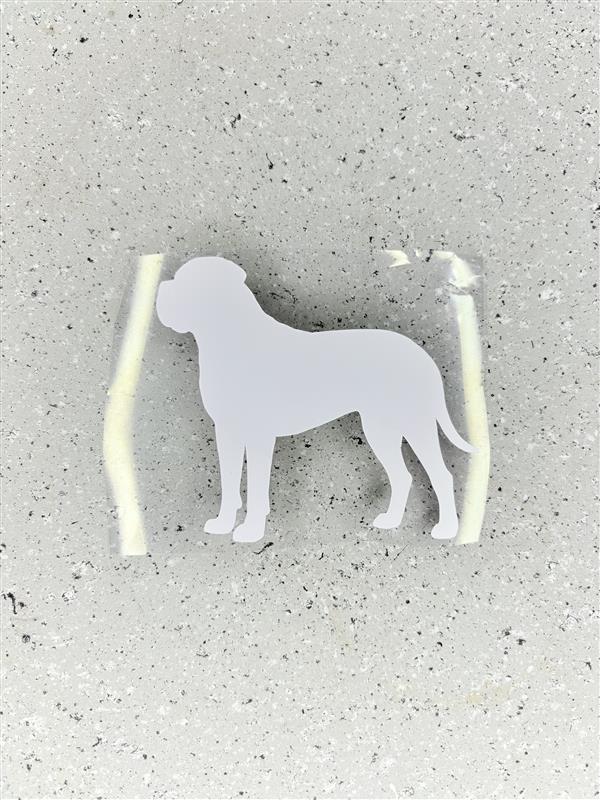 Mastiff Giant Breed Big Dawg Bumper Sticker