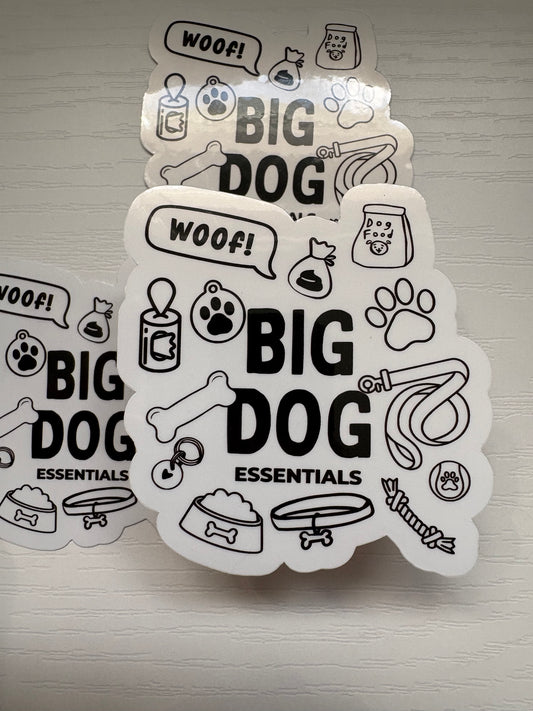 Big Dog Essentials Sticker