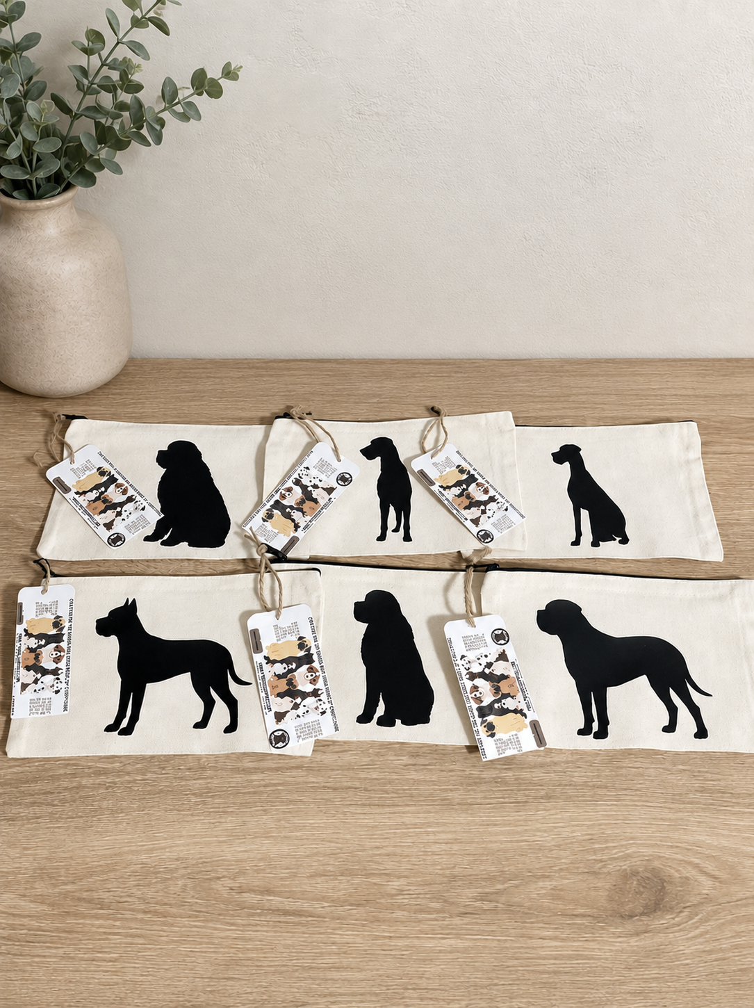 CUSTOMIZABLE Breed Cosmetic Travel Bag Gift for Dog Lovers