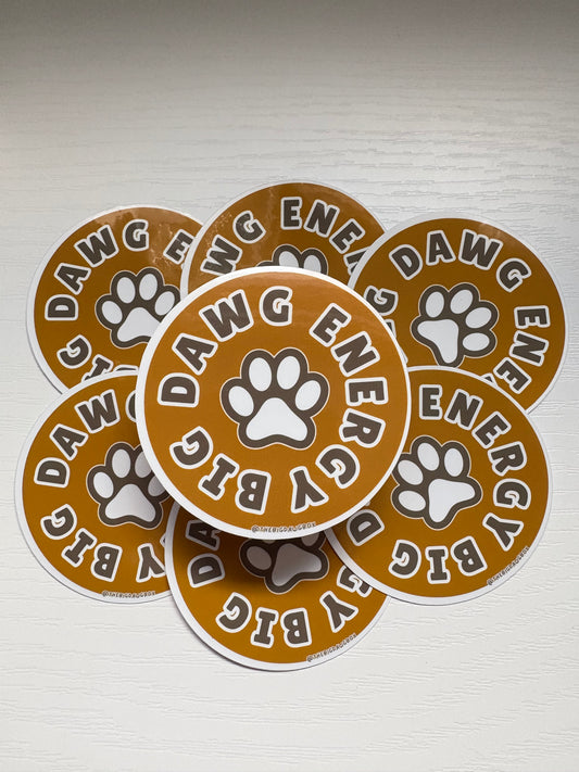 Big Dawg Energy Sticker