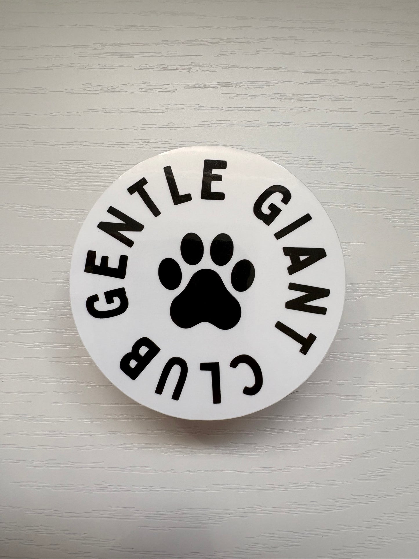 Gentle Giant Club Sticker