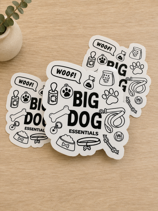 Big Dog Essentials Sticker