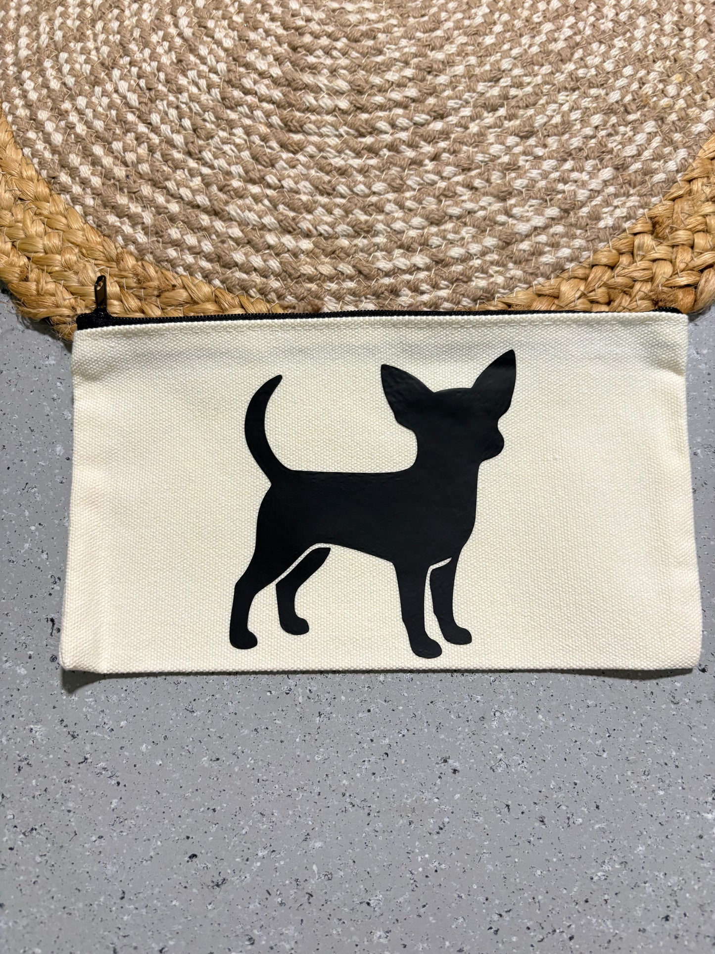 Chihuahua Custom Cosmetic Travel Bag Gift for Dog Lovers