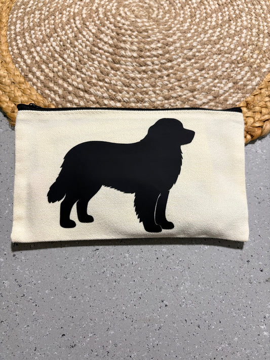 Bernese Mountain Dog Giant Breed Cosmetic Travel Bag Gift for Big Dog Lovers
