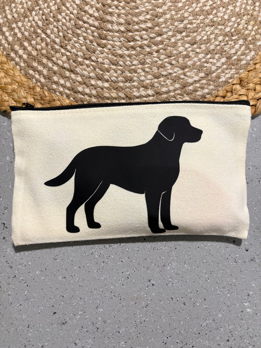 Lab Labrador Retriever Giant Breed Cosmetic Travel Bag Gift for Big Dog Lovers