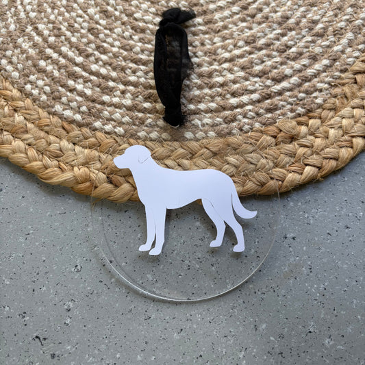 Anatolian Shepherd Dog Custom Giant Breed Christmas Ornament Acrylic Gift