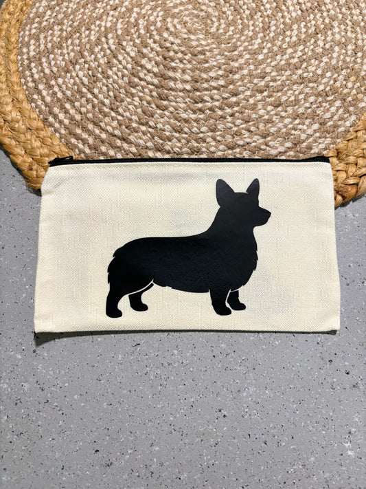 Corgi Custom Cosmetic Travel Bag Gift for Dog Lovers