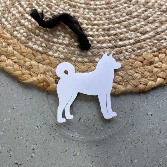 Akita Custom Giant Breed Christmas Ornament Acrylic Gift