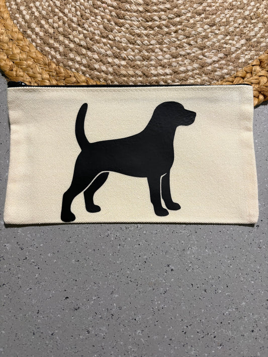 Beagle Giant Breed Cosmetic Travel Bag Gift for Big Dog Lovers