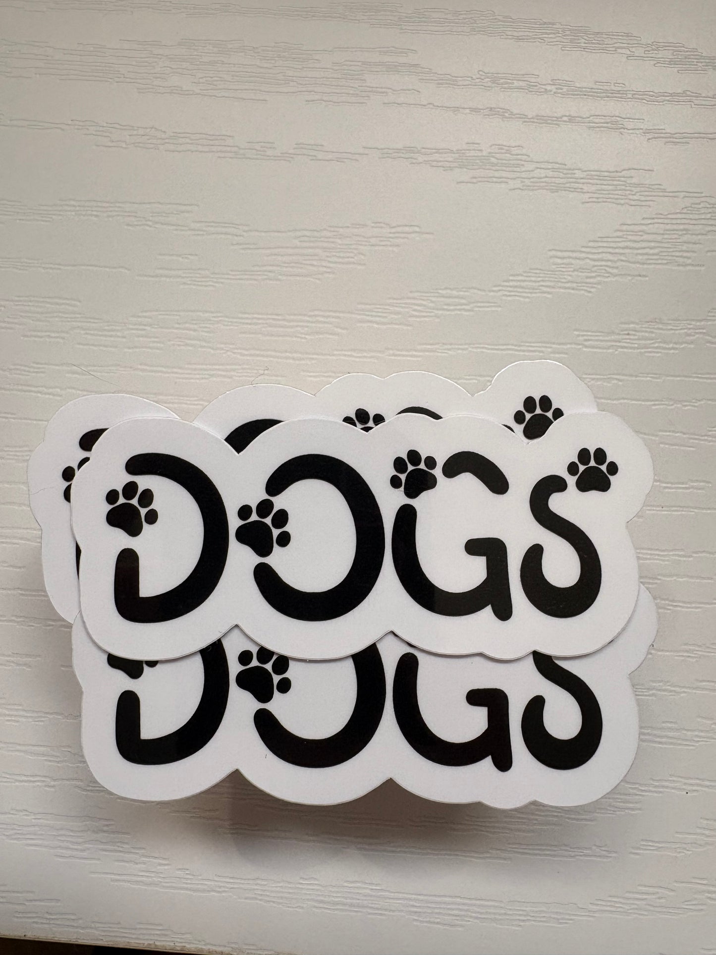 Dogs Paw Print Sticker