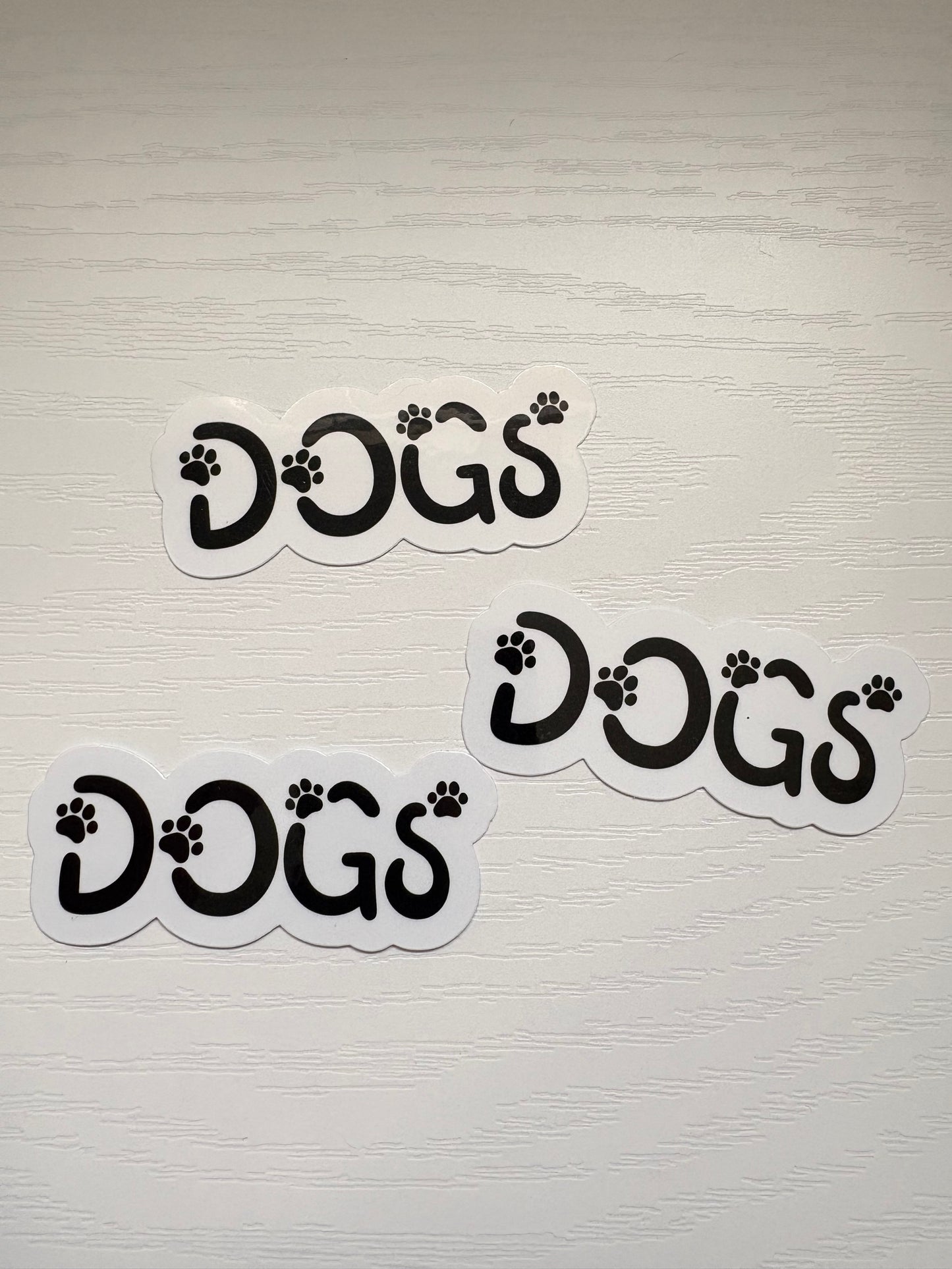 Dogs Paw Print Sticker
