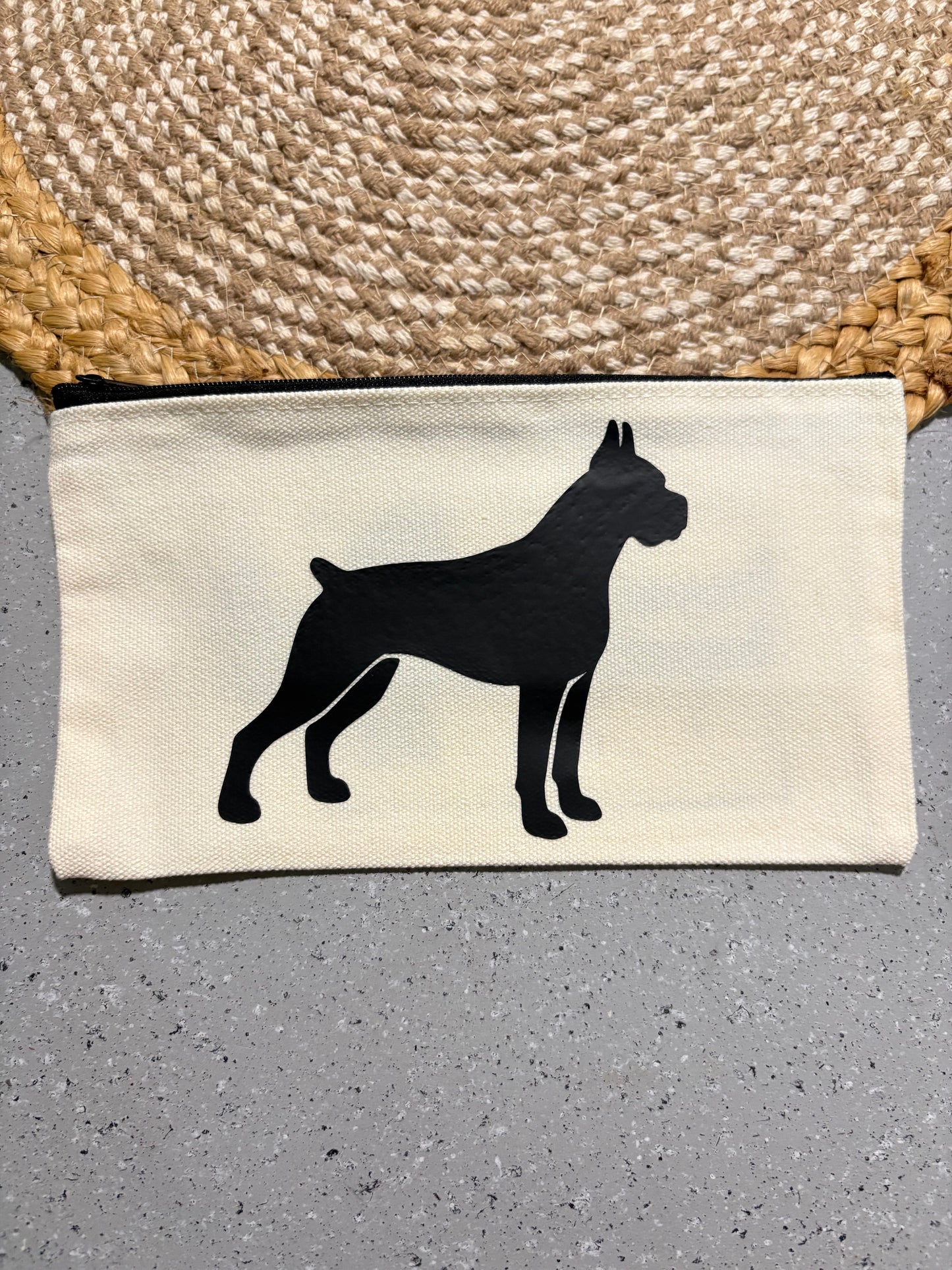Boxer Giant Breed Cosmetic Travel Bag Gift for Big Dog Lovers