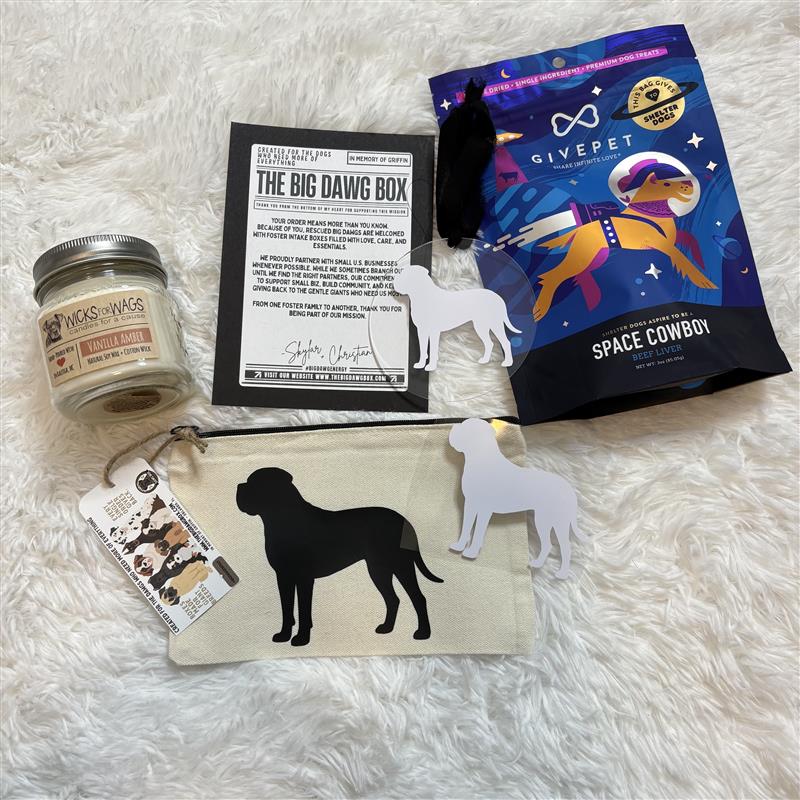 Custom Dog Personalized Gift Set For Giant Breed Dog Moms Gifts Under $50