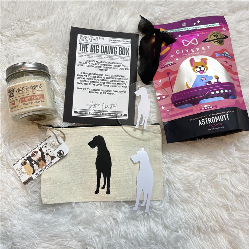 Custom Dog Personalized Gift Set For Giant Breed Dog Moms Gifts Under $50