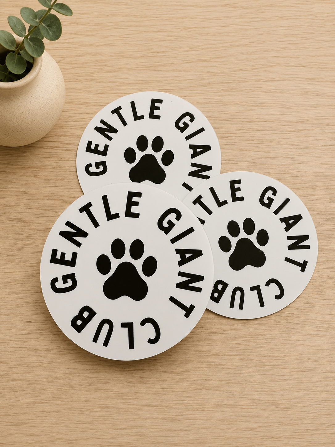 Gentle Giant Club Sticker