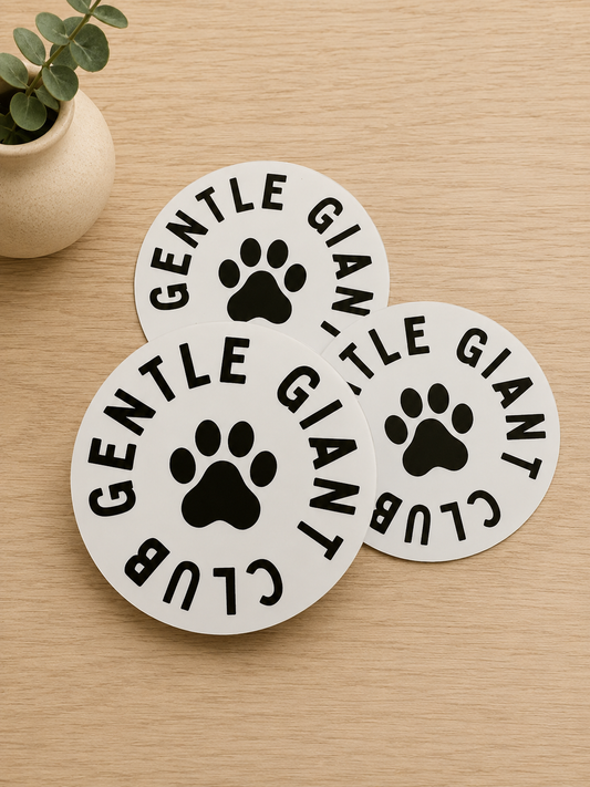 Gentle Giant Club Sticker